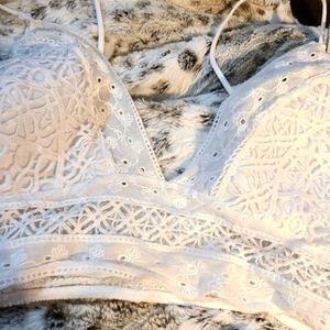 Nwt white bralette